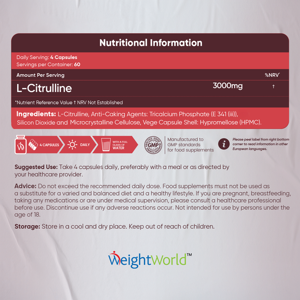 L-Citrulline Capsules
