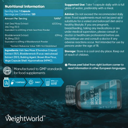 Irish Sea Moss Capsules