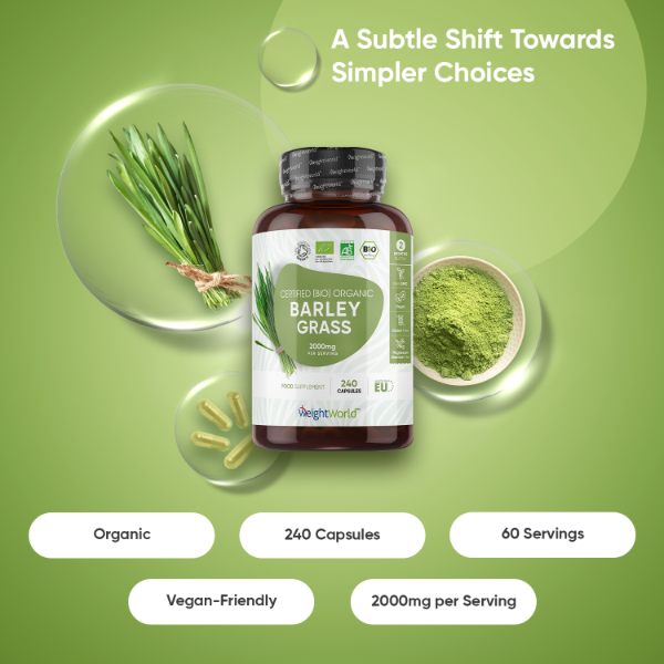 Organic Barley Grass Capsules