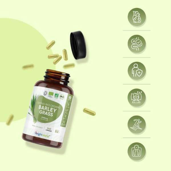 Organic Barley Grass Capsules