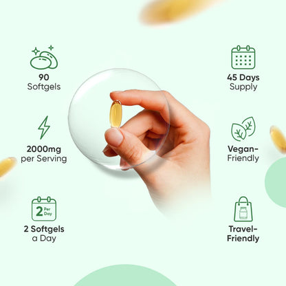 Vegan Omega-3 Softgels
