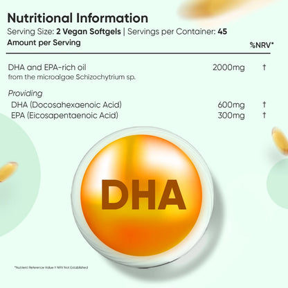 Vegan Omega-3 Softgels