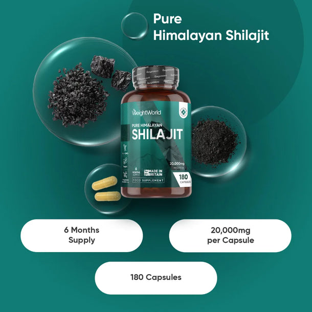 Pure Himalayan Shilajit Capsules