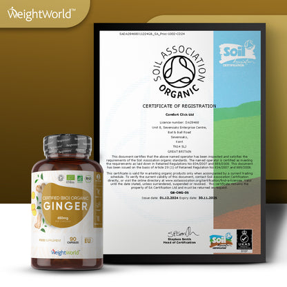 Organic Ginger Capsules