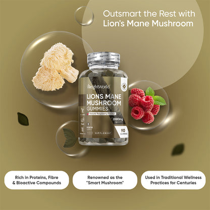 Lion's Mane Mushroom Gummies